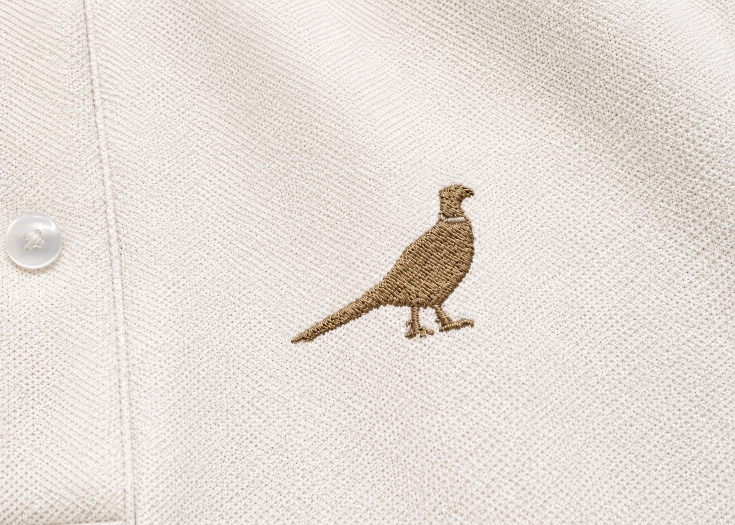 The Hawthorn Men's Polo - Ivory